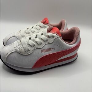 Puma Kids Sneakers - White and Pink